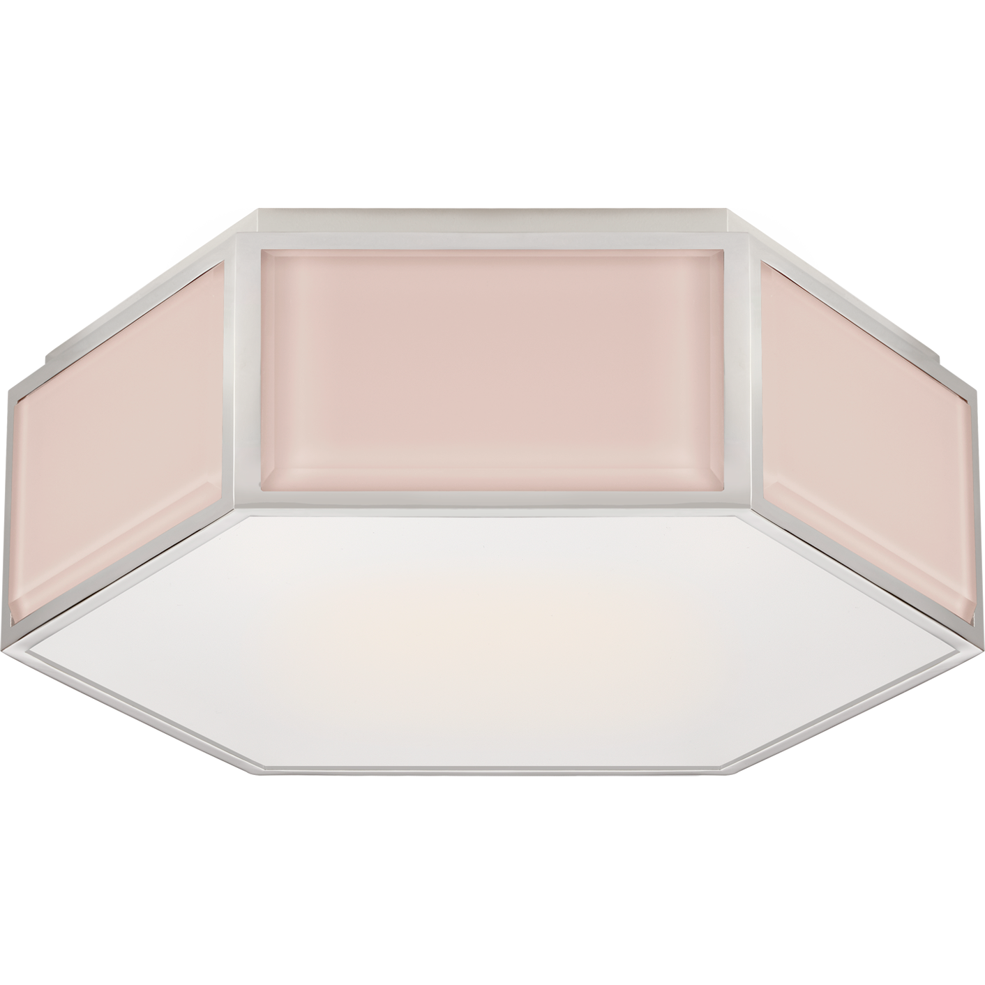 Bradford Small Hexagonal Flush Mount