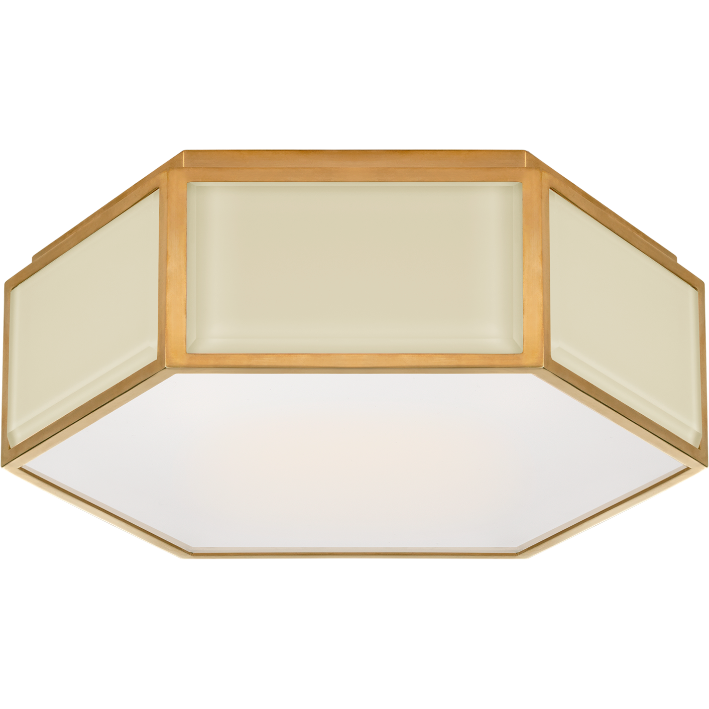 Bradford Small Hexagonal Flush Mount