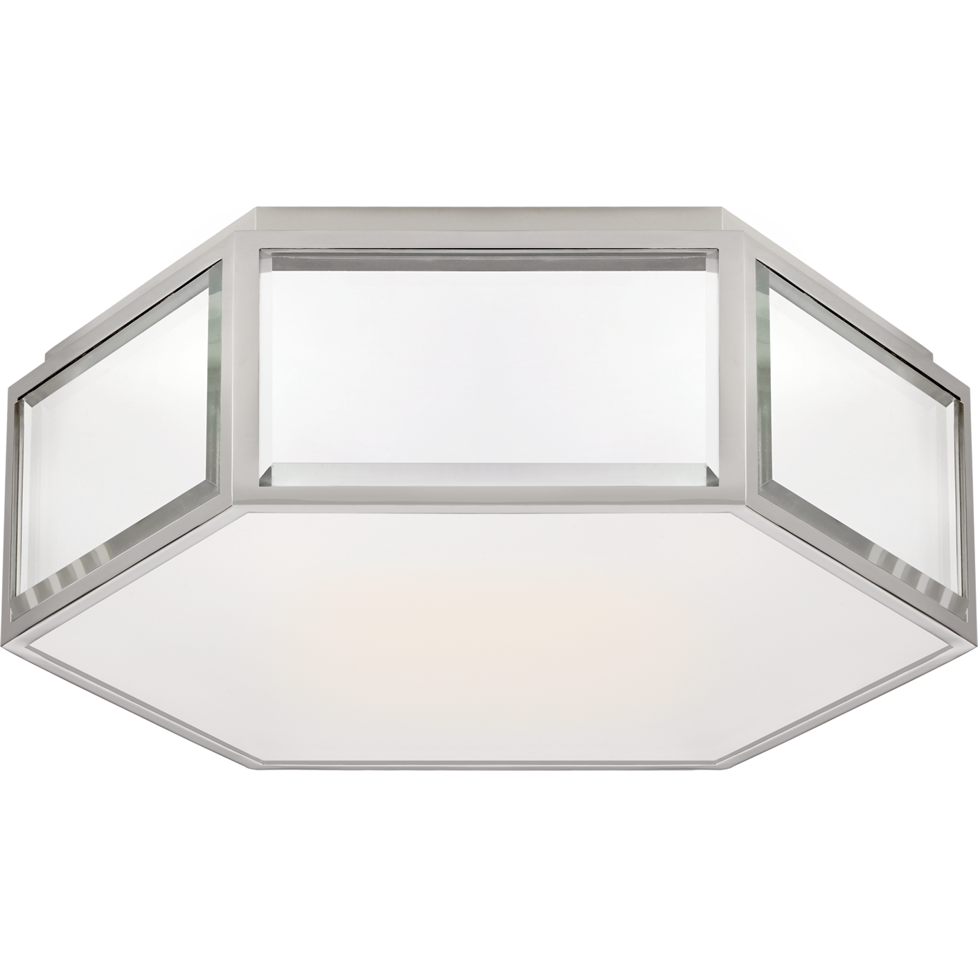 Bradford Small Hexagonal Flush Mount