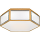 Bradford Small Hexagonal Flush Mount