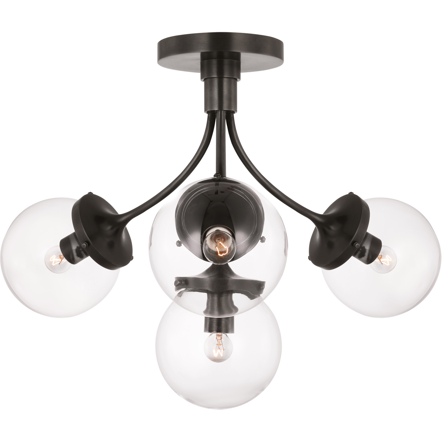 Prescott Medium Semi Flush Mount