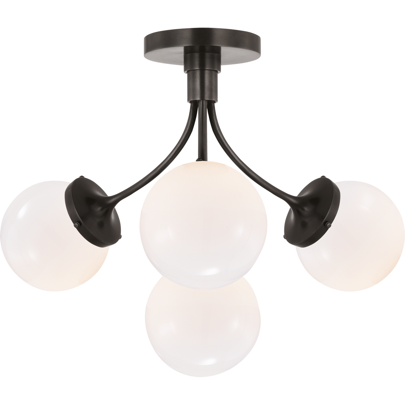 Prescott Medium Semi Flush Mount