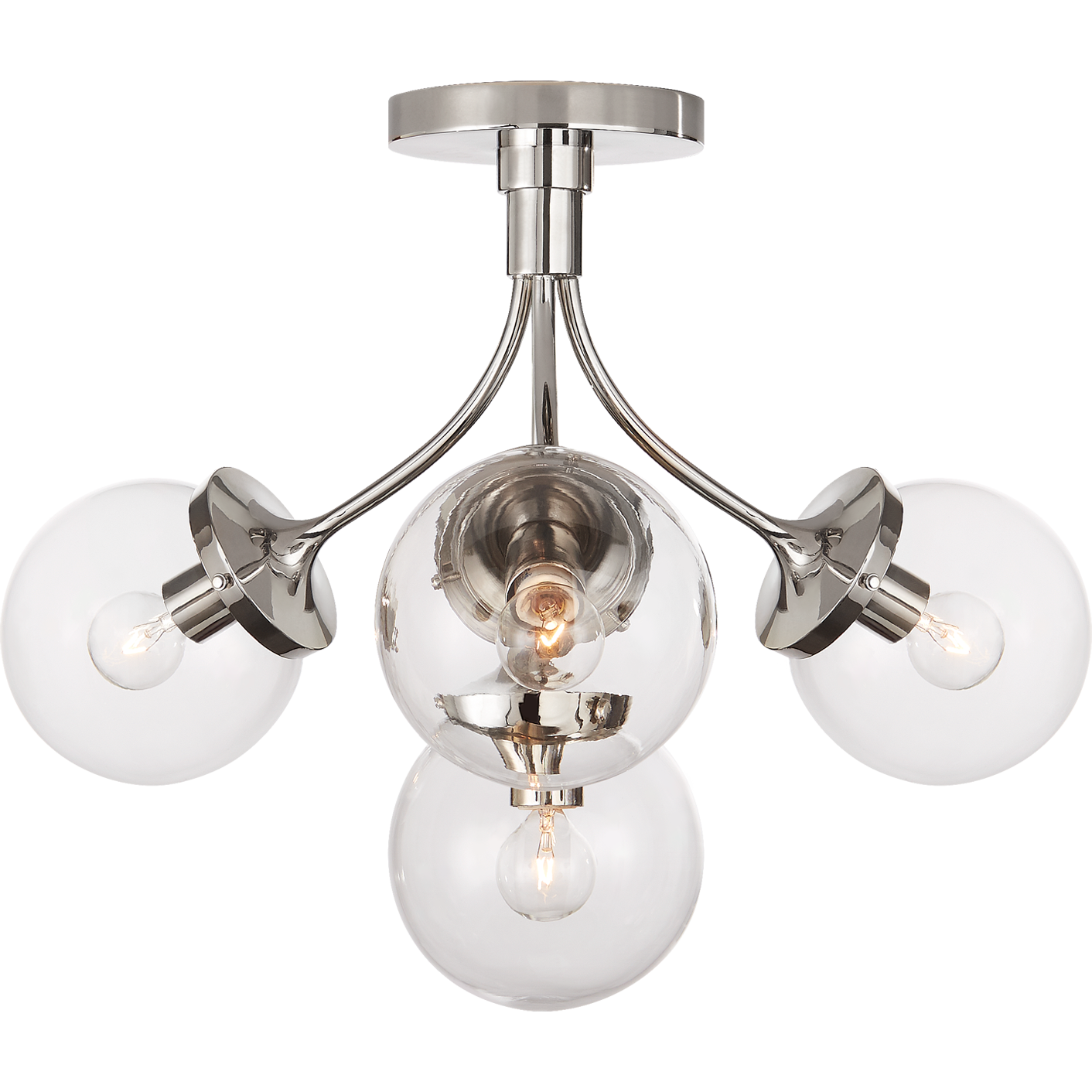 Prescott Medium Semi Flush Mount