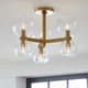 Visual Comfort Studio Collection - Londyn 6-Light Semi Flush Mount - Lights Canada