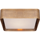 Precision Large Square Flush Mount