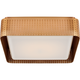 Precision 12.5" Square Flush Mount