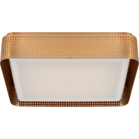 Precision 16" Square Flush Mount