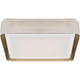 Precision 16" Square Flush Mount