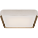 Precision 20" Square Flush Mount