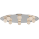 Pertica 30" Eight Light Flush Mount