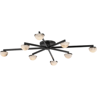 Pedra Extra Large Staggered Arm Flush Mount
