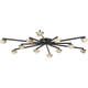 Pedra Grande Staggered Arm Flush Mount