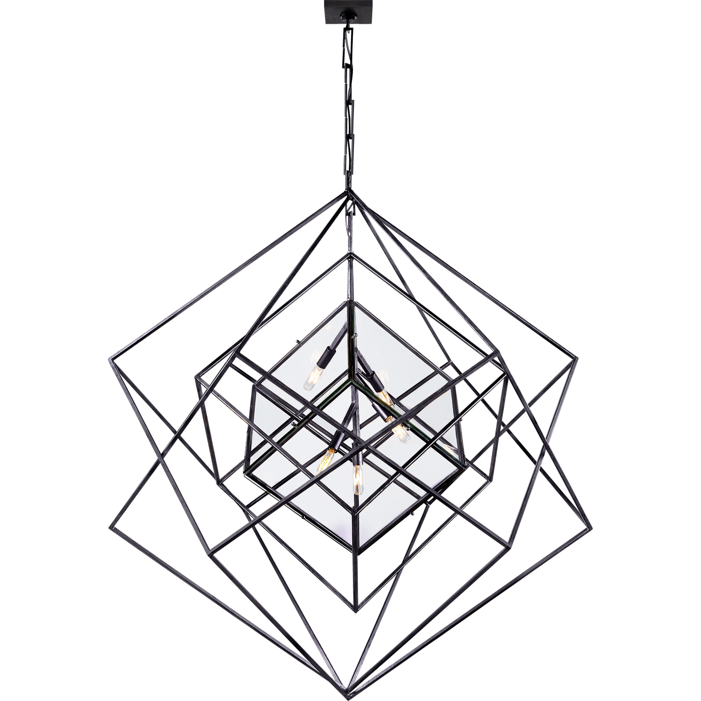 Cubist Large Chandelier