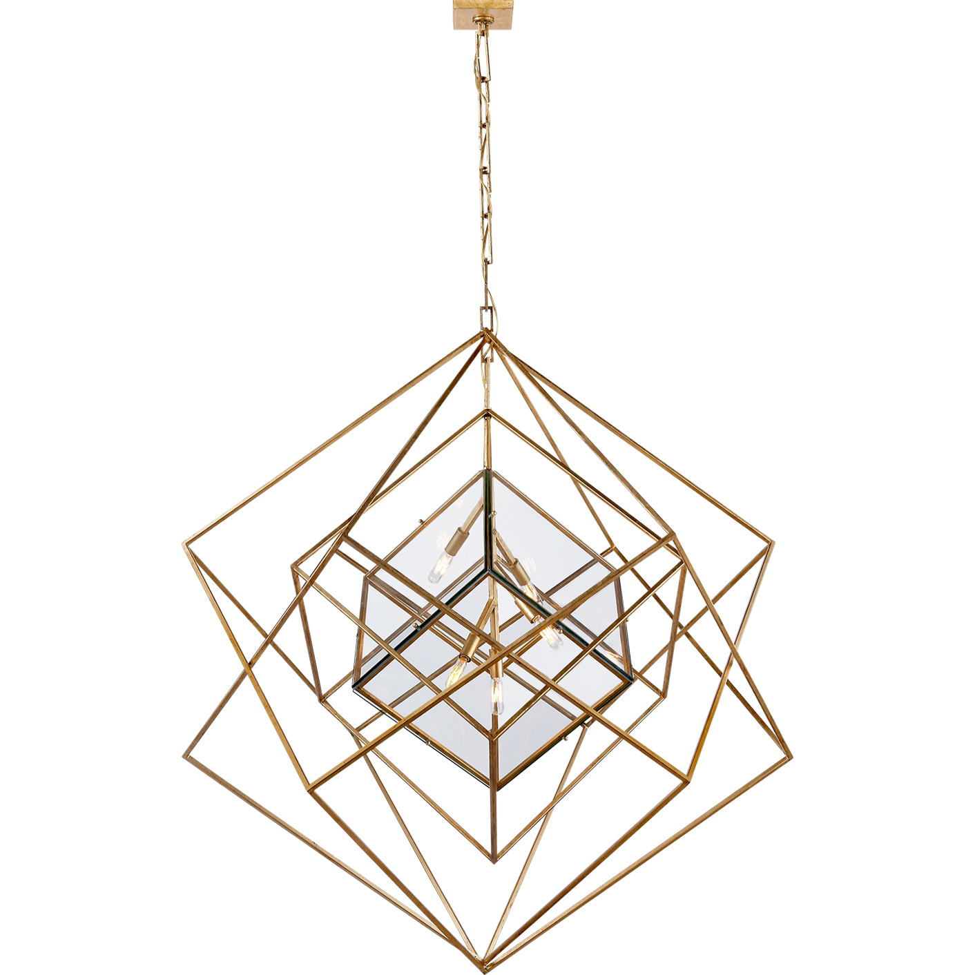 Cubist Large Chandelier