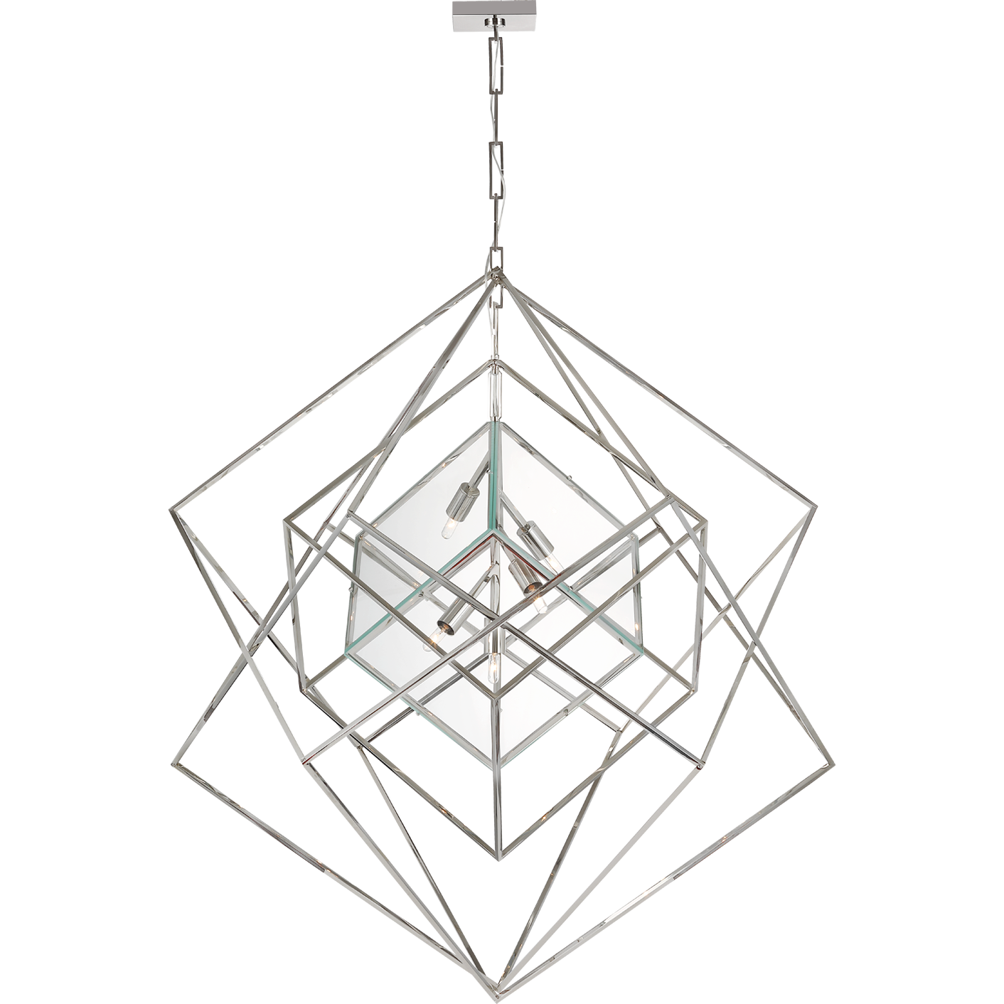 Cubist Large Chandelier