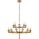 Liaison Double Tier Chandelier