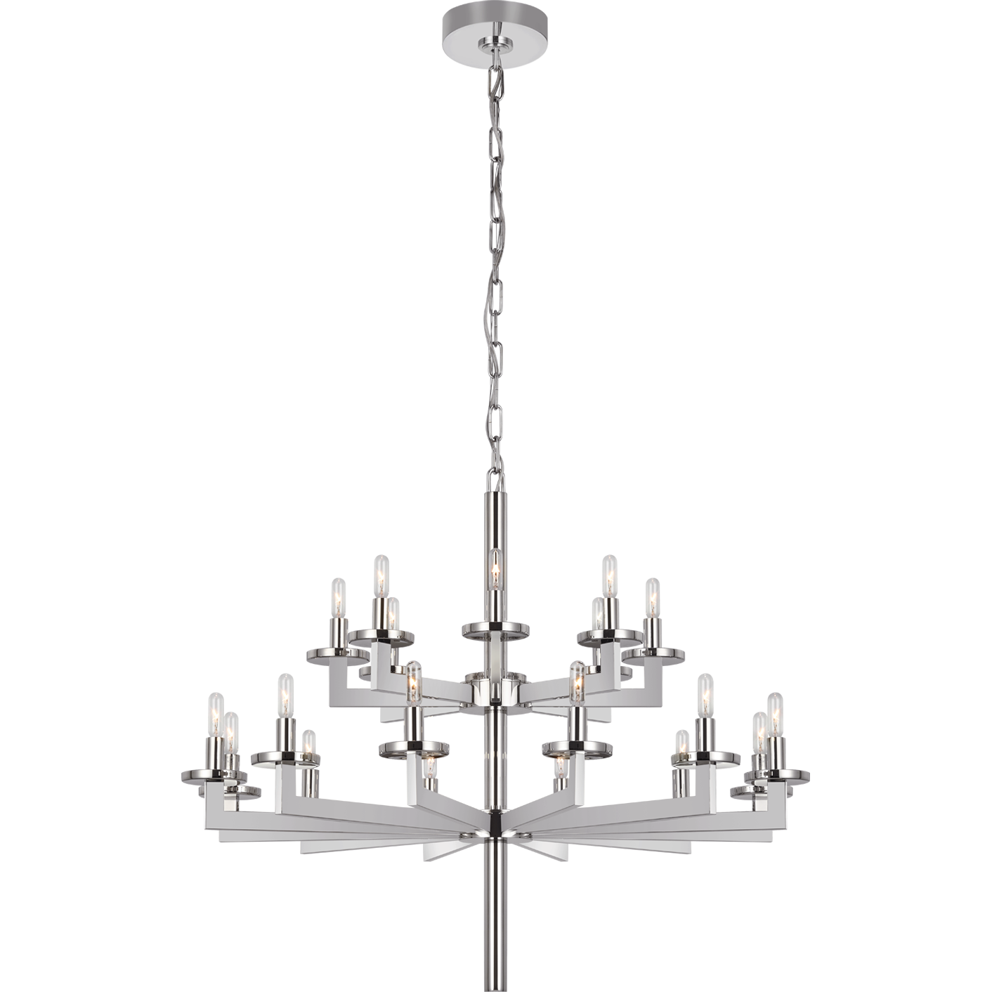 Liaison Double Tier Chandelier