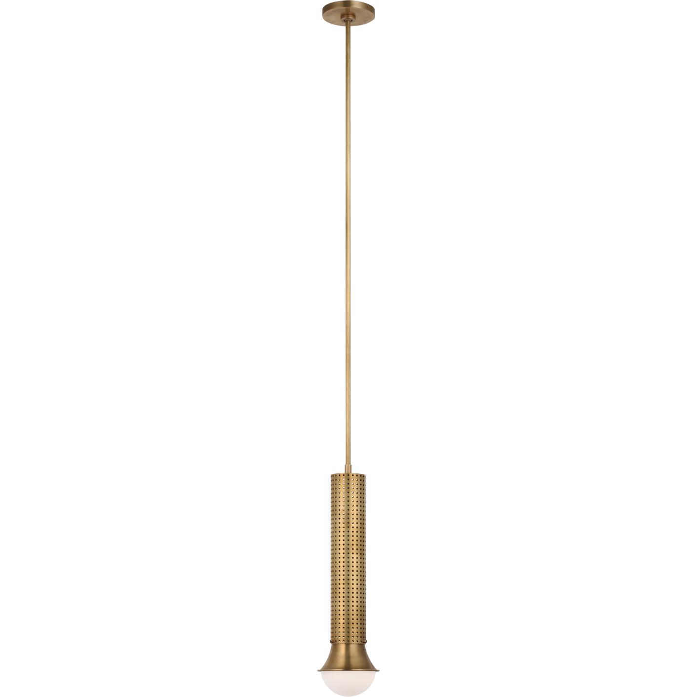 Precision Petite Elongated Pendant