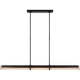 Precision Large Linear Chandelier
