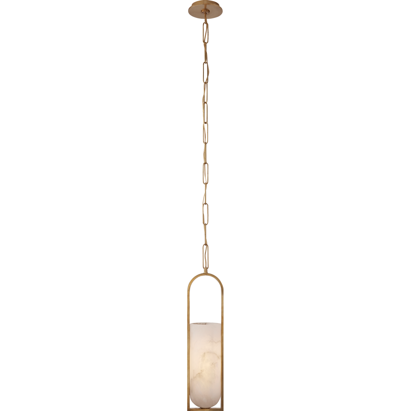 Melange Small Elongated Pendant