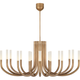 Rousseau Large Oval Chandelier