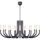Rousseau Large Oval Chandelier