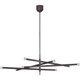 Rousseau Grande Eight Light Articulating Orb Chandelier