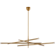 Rousseau Oversized Eight Light Articulating Orb Chandelier