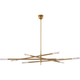 Rousseau Oversized Eight Light Articulating Chandelier