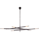 Rousseau Oversized Eight Light Articulating Chandelier