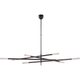Rousseau Oversized Eight Light Articulating Chandelier