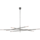 Rousseau Oversized Eight Light Articulating Chandelier
