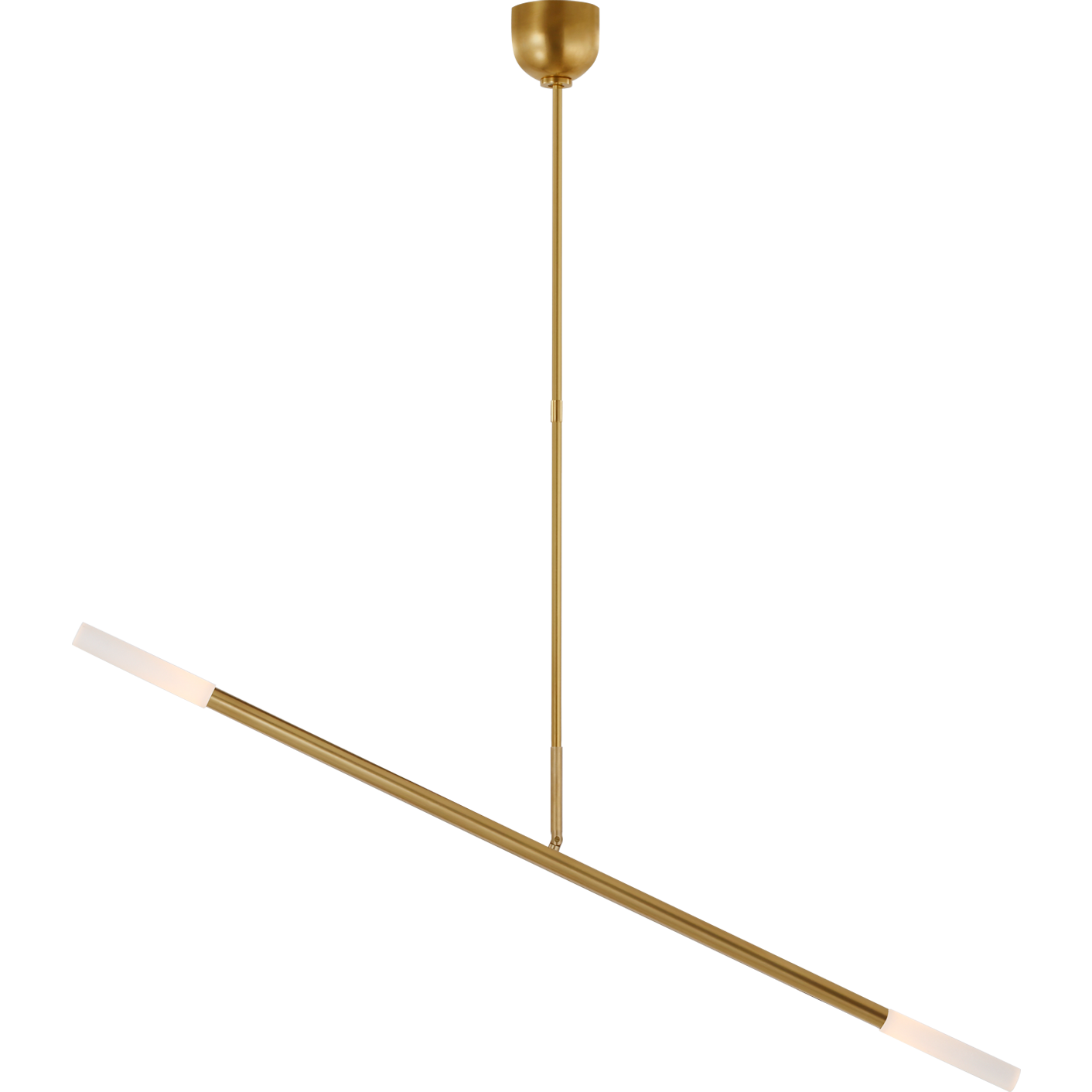 Rousseau Large Articulating Linear Chandelier