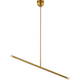 Rousseau Large Articulating Linear Orb Chandelier