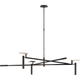 Melange Grande Floating Disc Chandelier