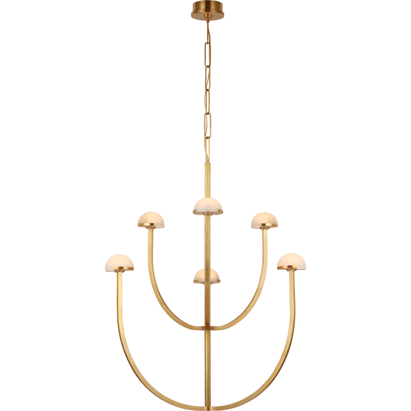 Pedra Large Two-Tier Chandelier