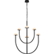 Pedra Large Two-Tier Chandelier