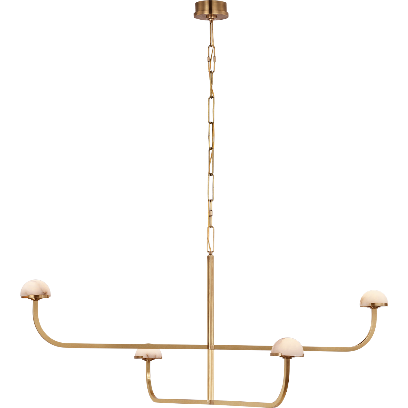 Pedra Two Tier Shallow Chandelier