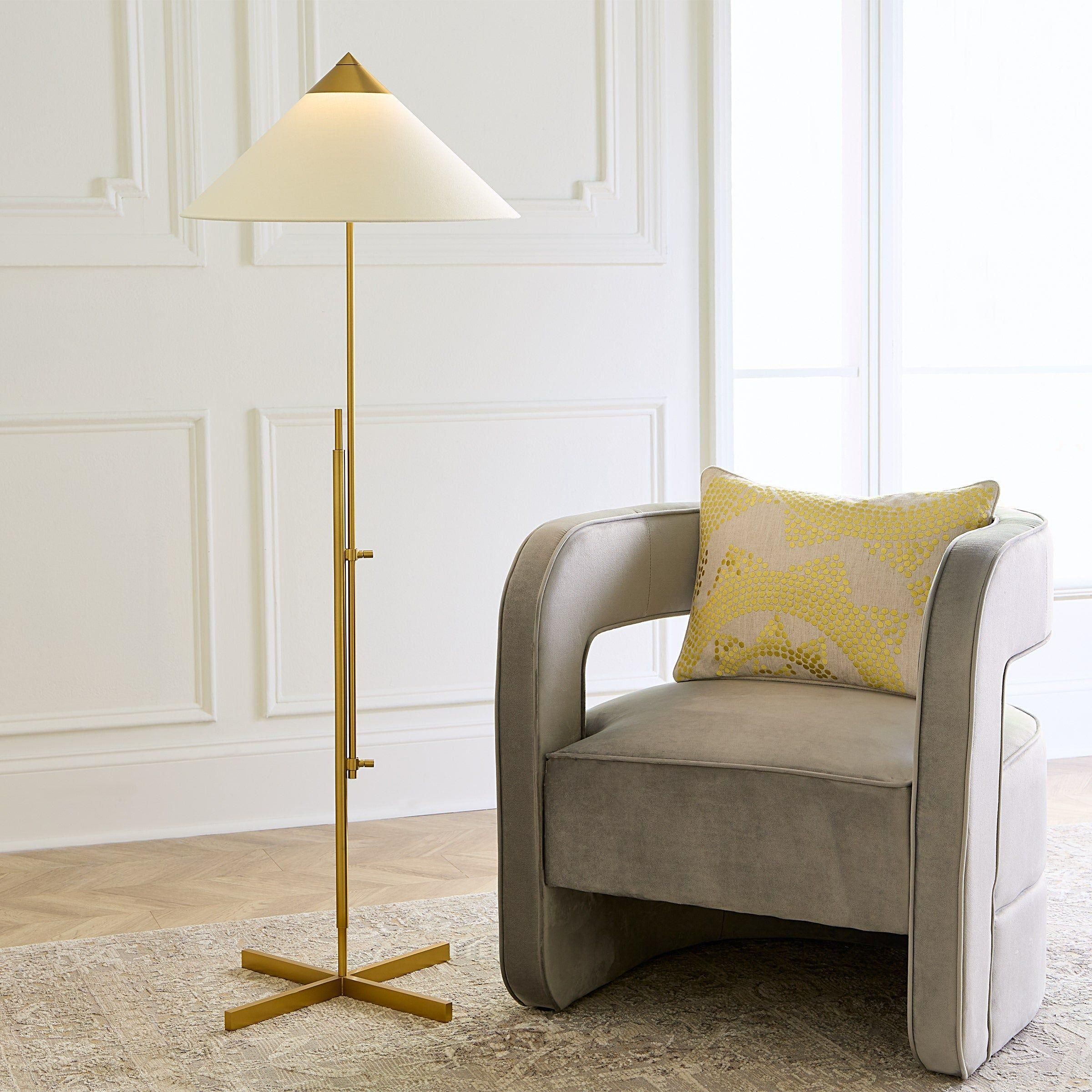 Visual Comfort Studio Collection - Franklin 1-Light Floor Lamp - Lights Canada