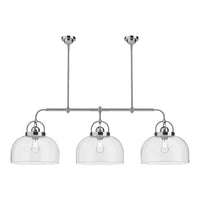 Lancaster 55" 3-Light Linear Pendant