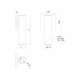 Lorna 9" (2" Dia.) LED Wall Sconce