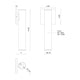 Lorna 12" (2" Dia.) LED Wall Sconce