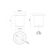 Lorna 4" (3" Dia.) LED Ceiling Mount