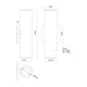 Lorna 12" (3" Dia.) LED Wall Sconce Up/Down Light