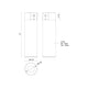 Lorna 15" (4" Dia.) LED Concrete Ceiling Mount