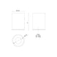 Lorna 6" (4" Dia.) LED Flush Mount