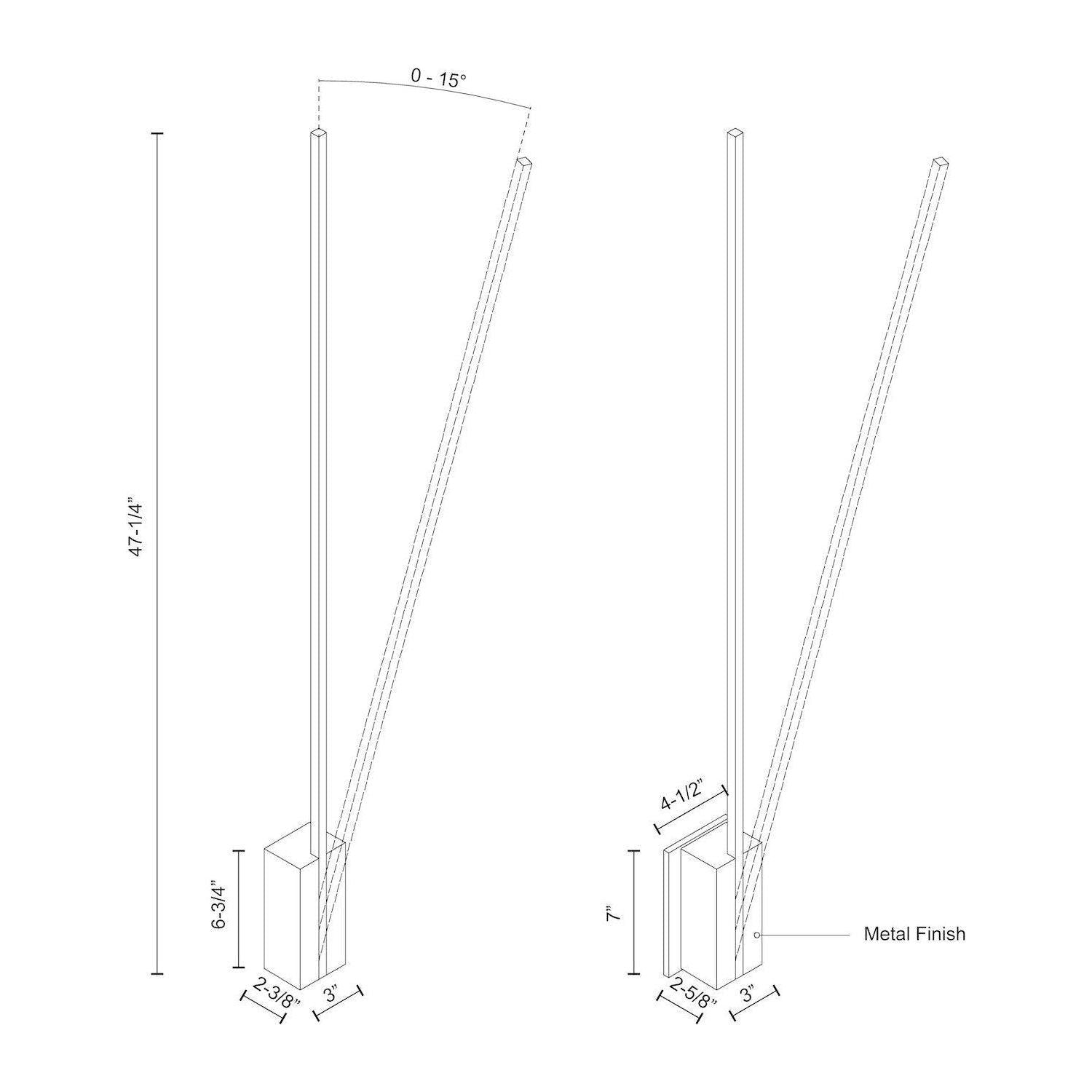 Kuzco - Kuzco Lever Sconce - Lights Canada