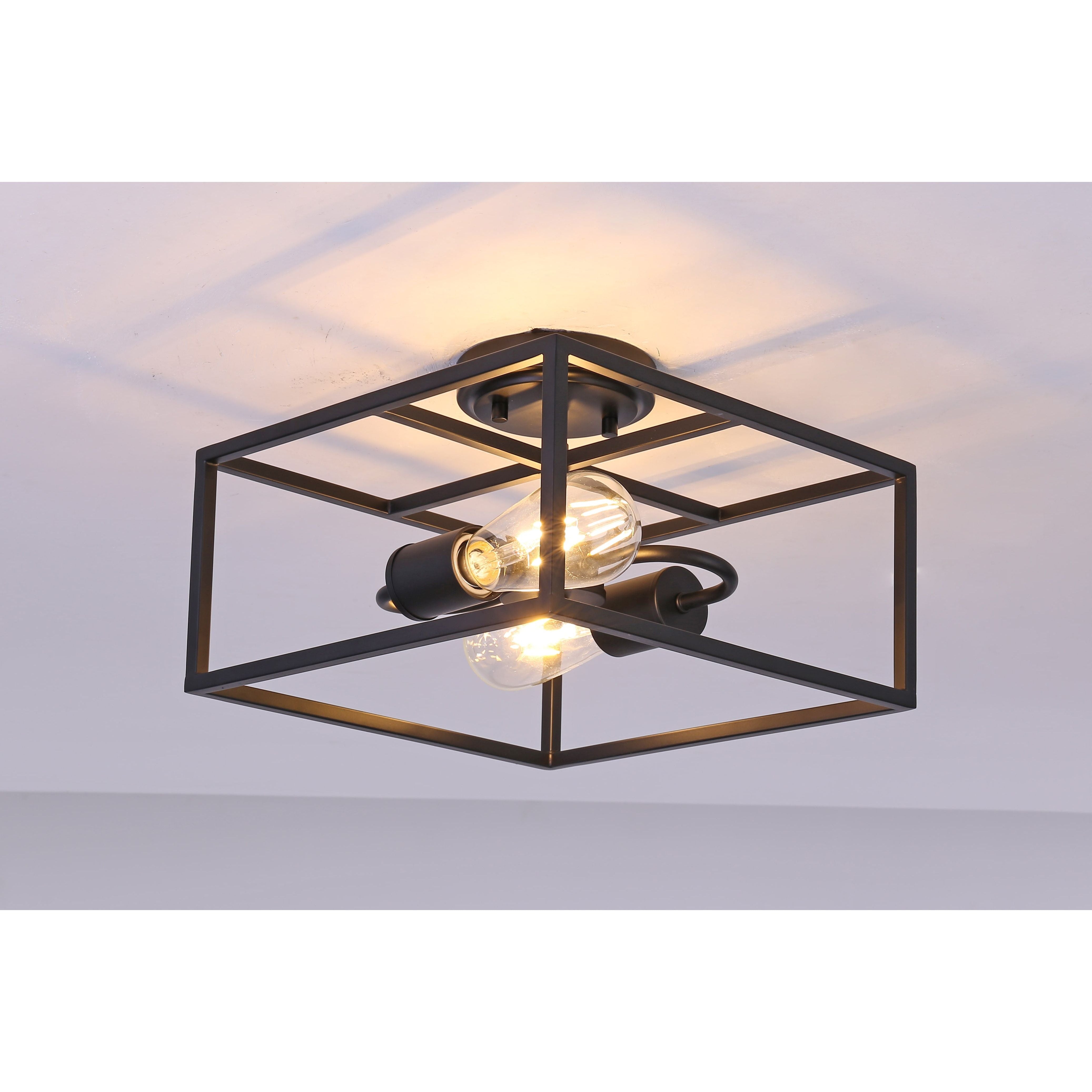 Kaslo 2-Light Semi-Flush Mount