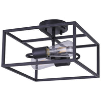 Kaslo 2-Light Semi-Flush Mount