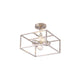 Kaslo 2-Light Semi-Flush Mount